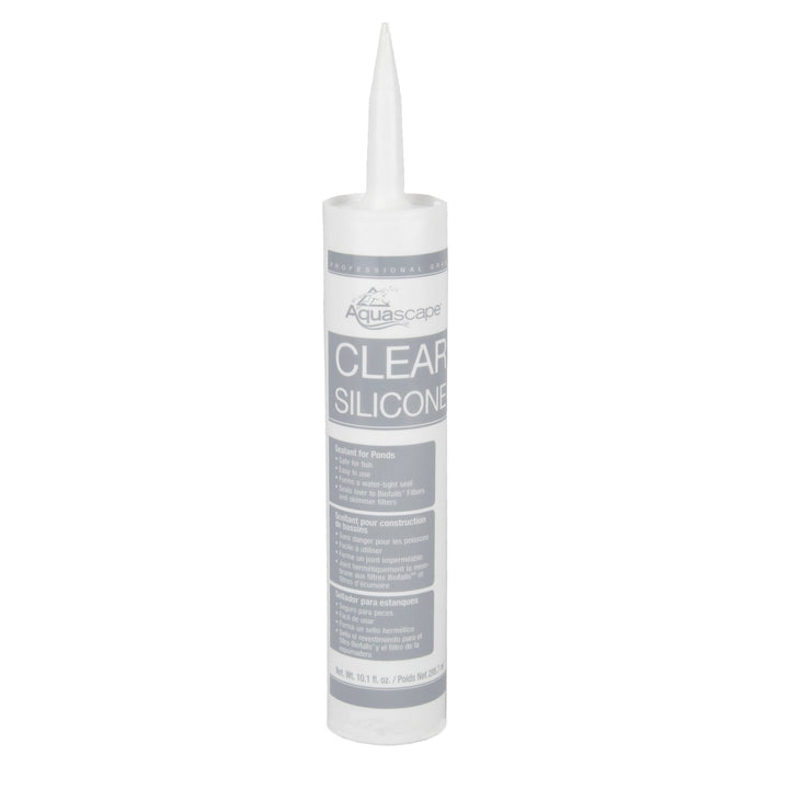 Aquascape Clear Silicone Sealant - 10.1 oz tube