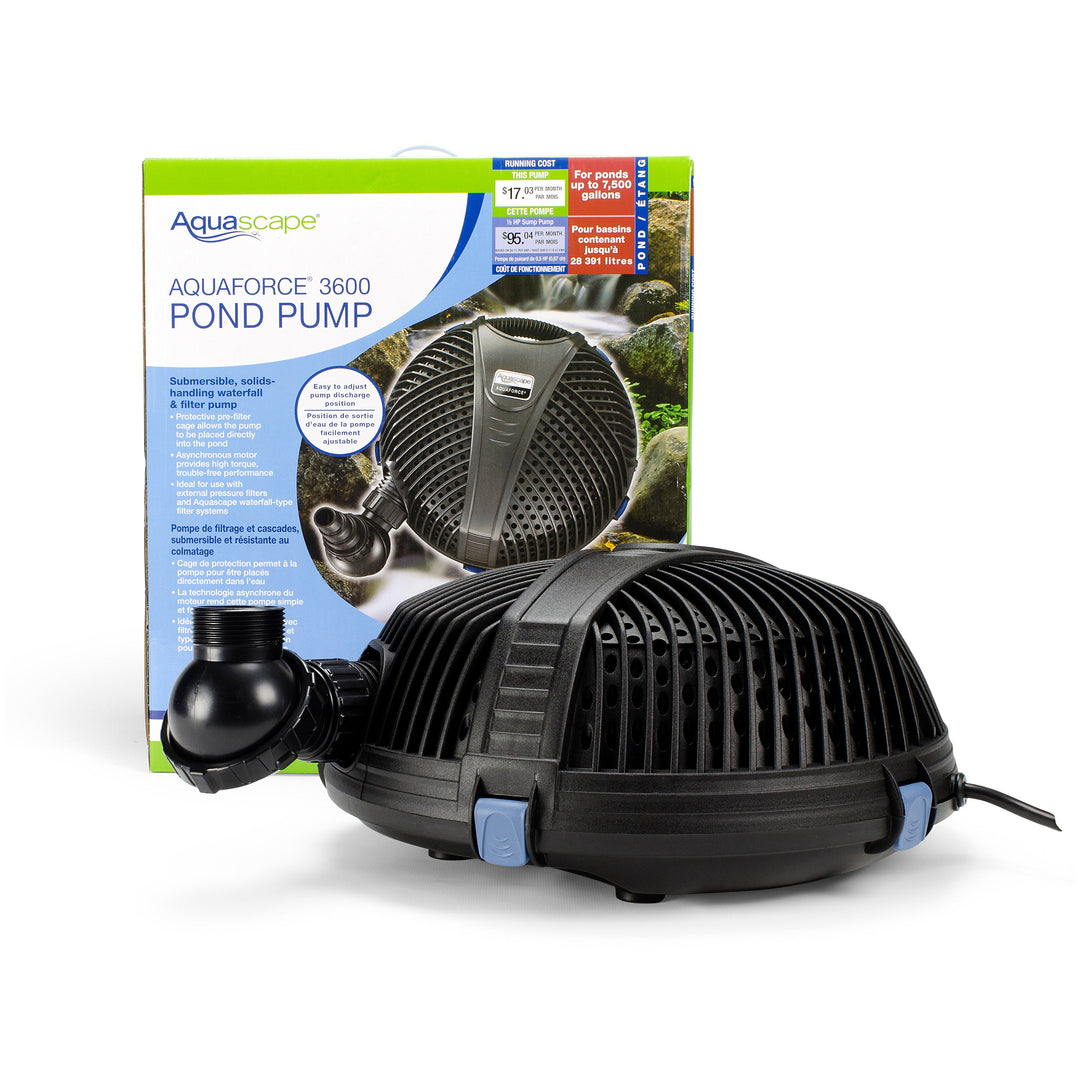 Aquascape AquaForce® 3600 Solids-Handling Pond Pump