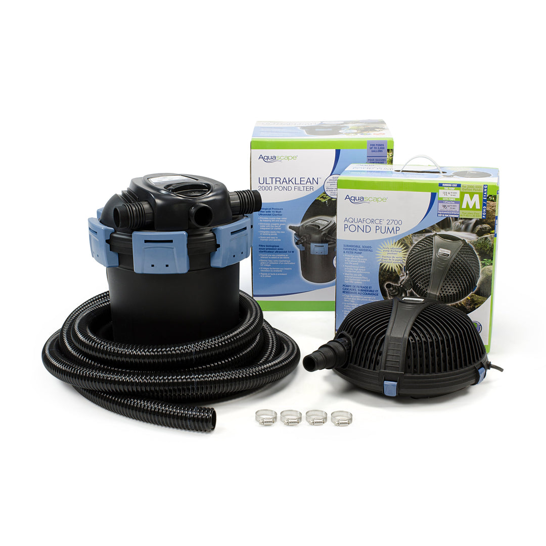 Aquascape UltraKlean™ 2500 Pond Filtration Kit
