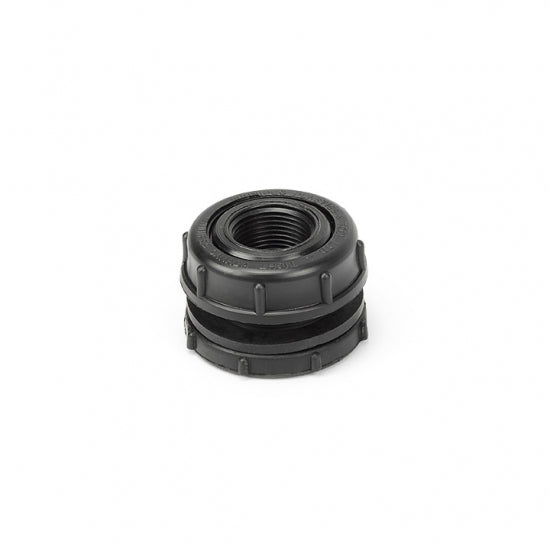 Aquascape BLACK POLY BULKHEAD FITTING 1"