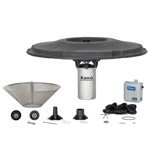 Kasco 3400 J Fountain, 3/4HP, 120V, 1PH, Float, C-25 Control Panel, 5 Nozzles, 50' Cord