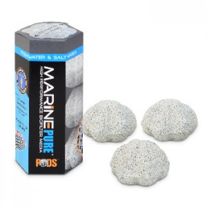 MarinePure High Performance Ceramic Biofilter Media - PODs 3 Count