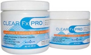 Blue Life Clear FX Pro Filter Media 450 ml - Treats 50 gals.