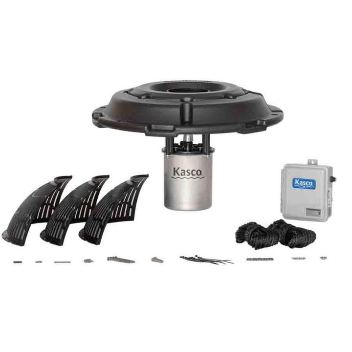 Kasco 3400 VX Fountain, 3/4HP,240V, 1PH, Float, C-85 Control,400' Cord w/3' Quick Disc. Stub Cord