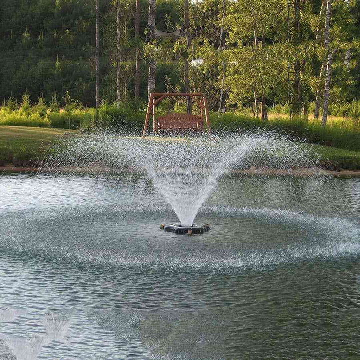 Kasco 3400 VX Fountain, 3/4HP,240V, 1PH, Float, C-85 Control,400' Cord w/3' Quick Disc. Stub Cord