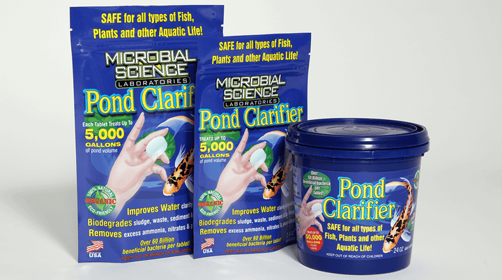 Microbial Science Laboratories Pond Clarifier 50 Pack Pail